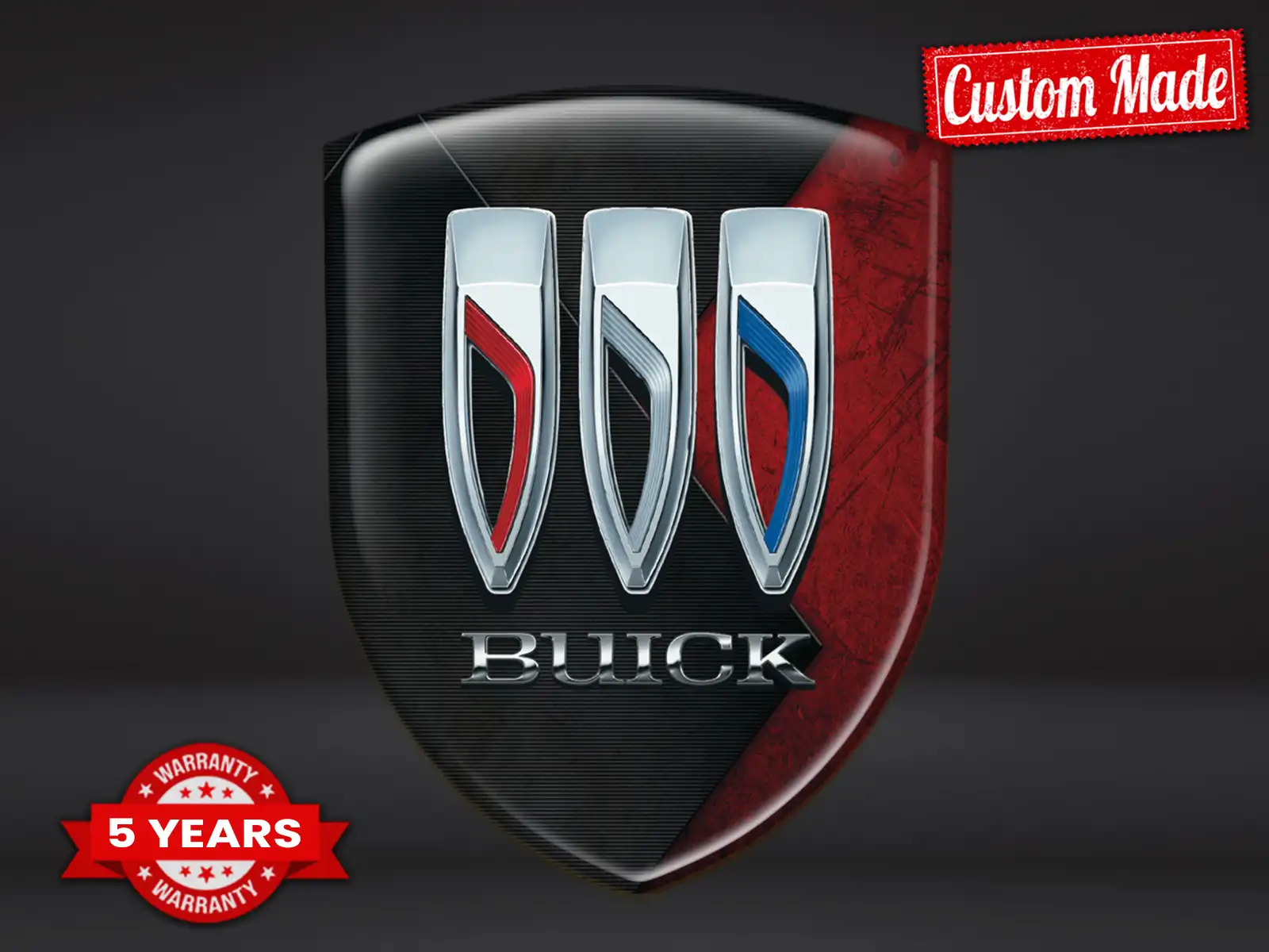 Buick Décalcos Auto Personnalisés Robustes Course Luxe